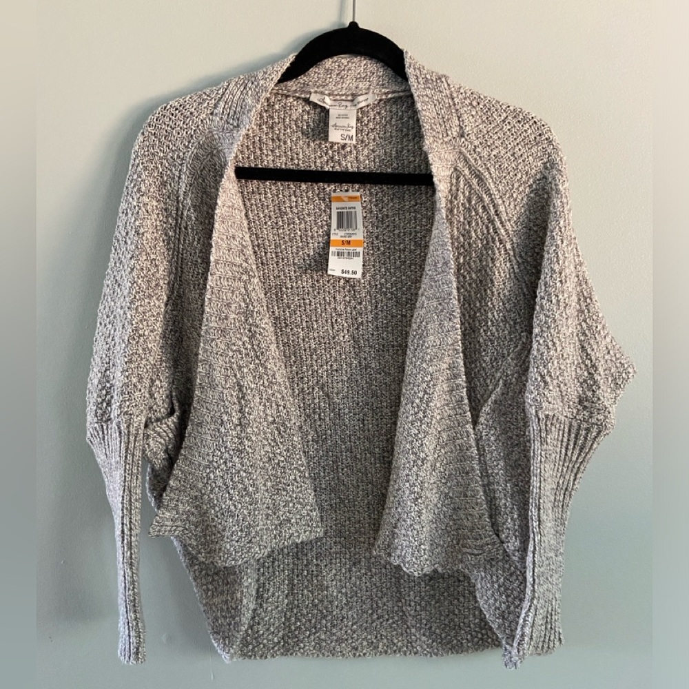 American Rag Cardigan Heathered Knit Size S/M